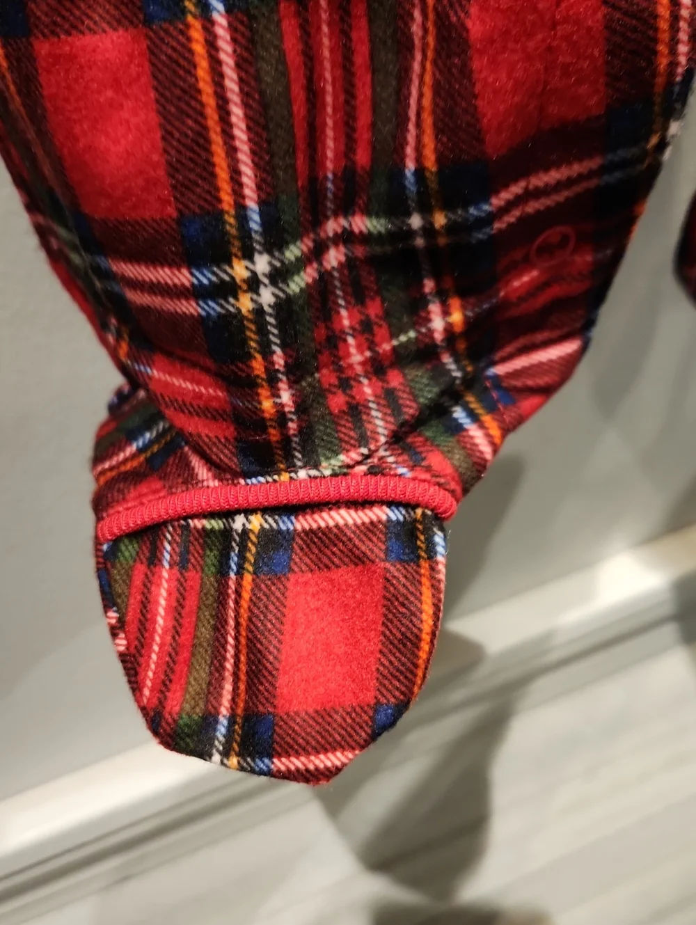 NWT Little Me Infant Sz 6M Plaid Bodysuit